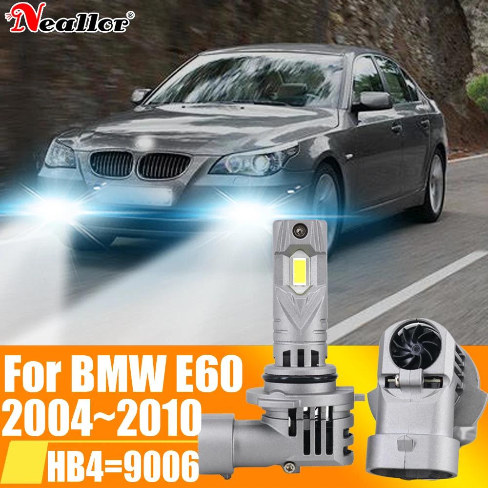 HB4 9006 LED Ȱ ĵ ڵ ,  6000K  ȭƮ Ʈ ͺ ̿ , BMW E60 2004  2010, 12V 55W, 2 
